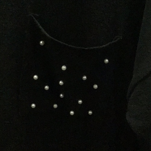 Zara | XL Pearl Detail Sweater Tunic - Picture 2 of 4